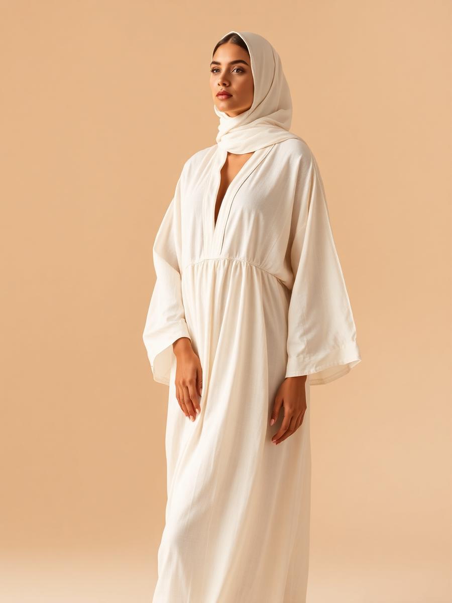 Noor Linen Abaya